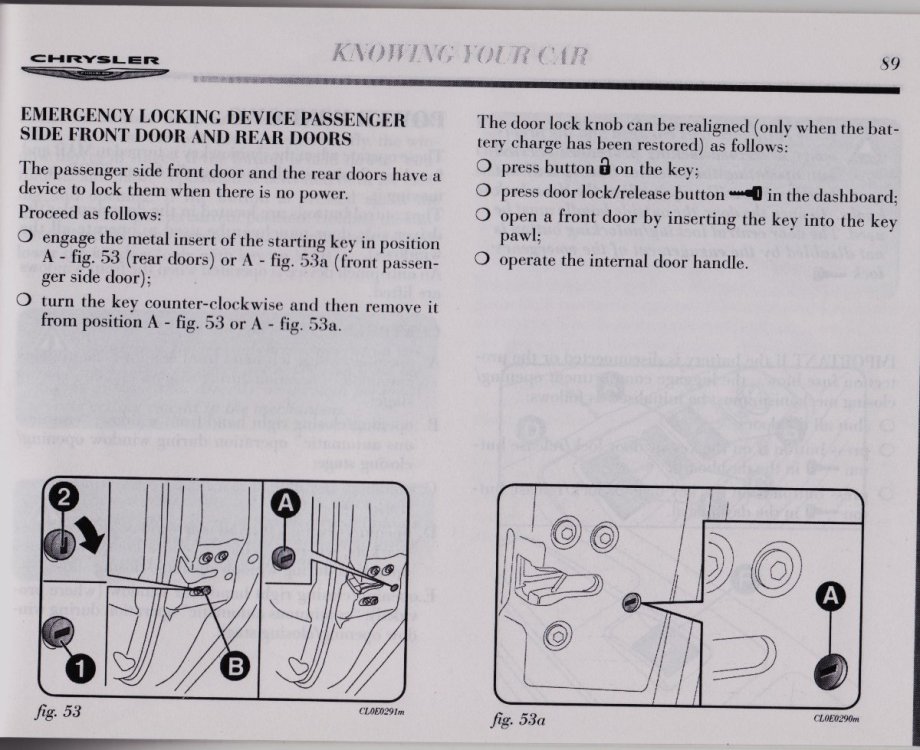 Delta owners manual Page 89 scan - manual locking without battery power.jpg